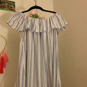 Off the shoulder dress
